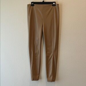 NICOLE MILLER faux leather leggings